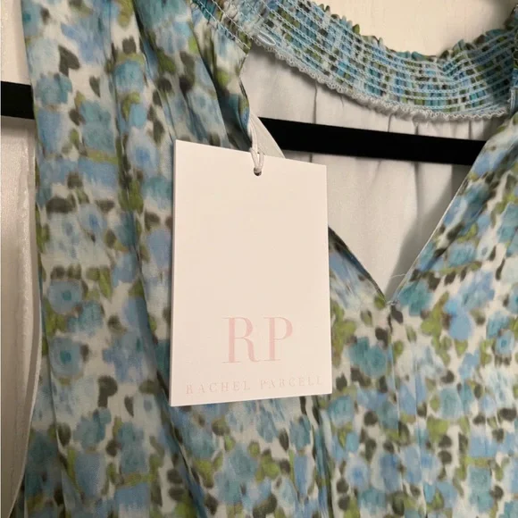Rachel Parcell Blue Floral Dress - Picture 2 of 4